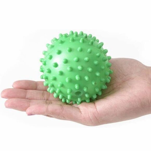 Inflated Knobby Balls Pack of 12 Spiky Sensory Balls - No Pump - Picture 3 of 4
